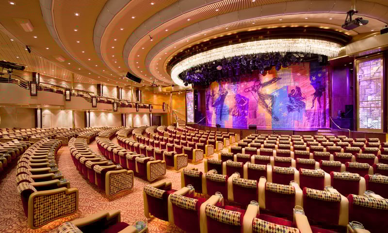 Watch exciting shows aboard Royal Caribbean’s Grandeur of the Seas.
