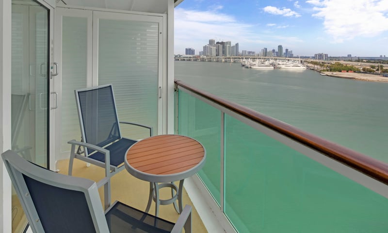 Upgrade to a balcony stateroom on your Royal Caribbean ship.