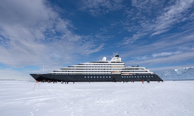 Scenic Eclipse II accommodates up to 200 passengers.