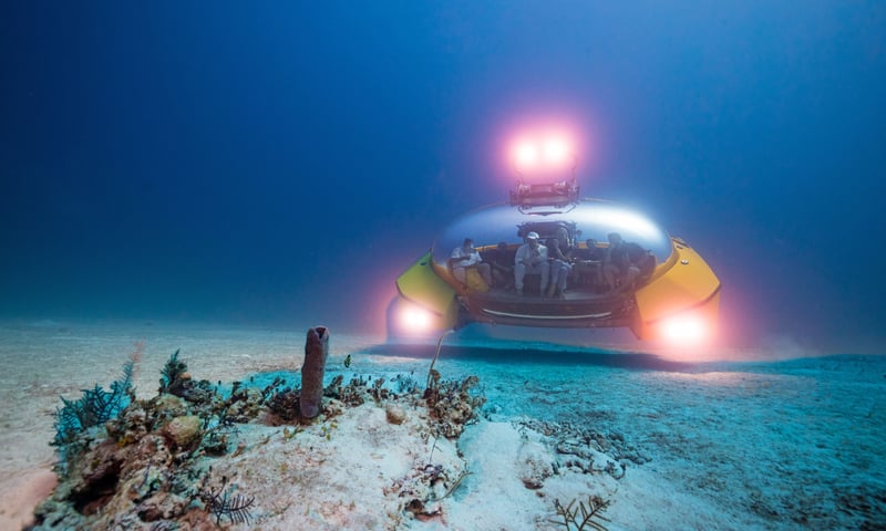 Choose to enjoy the most immersive underwater experience aboard the Scenic Neptune II.