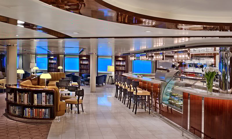 Enjoy barista-made coffee aboard Seabourn Ovation.