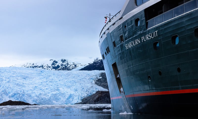 Travel to towering glaciers and other adventures on board Seabourn Pursuit.