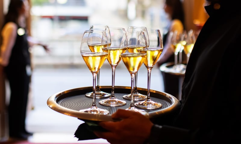 Champagne anyone? Enjoy unlimited premium spirits, wines & champagne while onboard Silver Dawn.