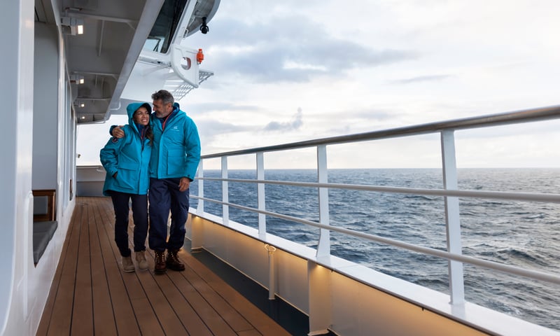 As Swan Hellenic says, the real show takes place outside.