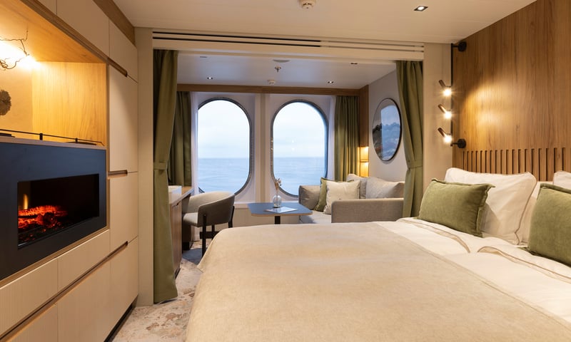 Enjoy the views from your Oceanview stateroom, SH Minerva.
