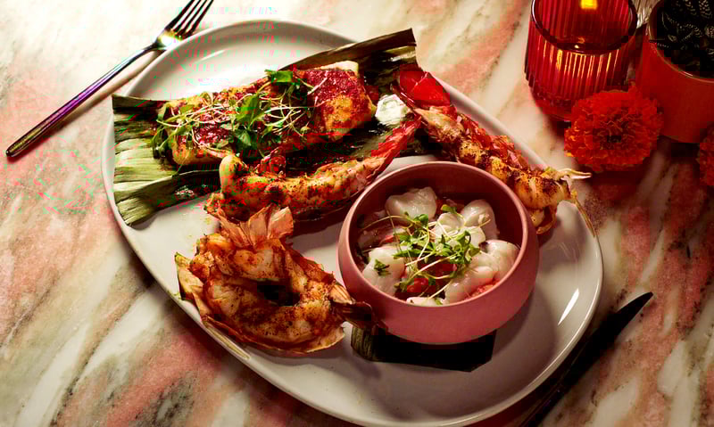 Enjoy more than 20 eateries aboard the Scarlet Lady.