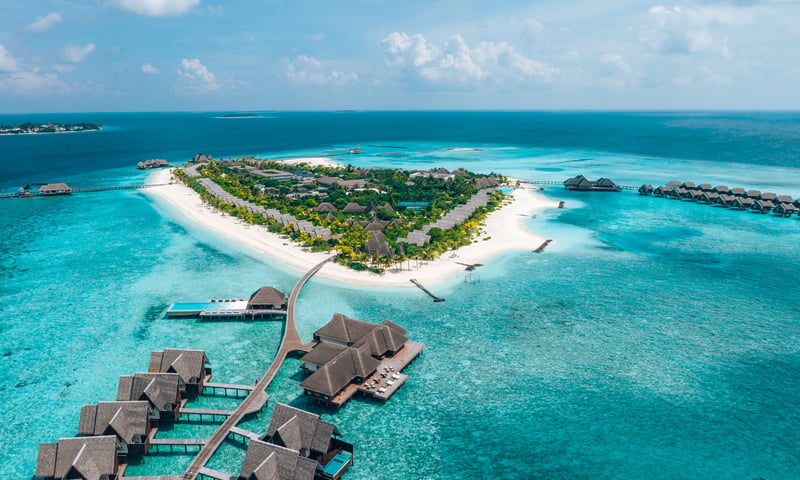 Escape to a sanctuary of pure indulgence at Heritance Aarah, Maldives.