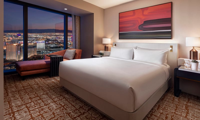 Unwind in your room at Las Vegas Hilton at Resorts World.