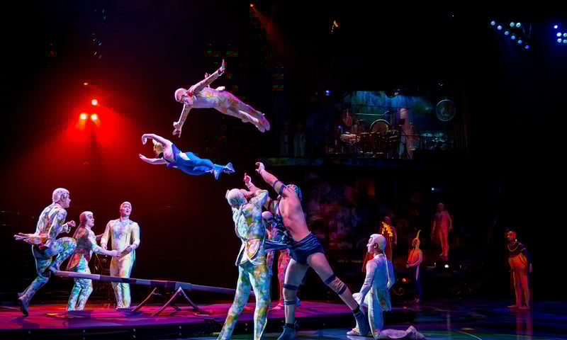 Catch and exciting show while staying at Treasure Island, Las Vegas. (additional charges required)
