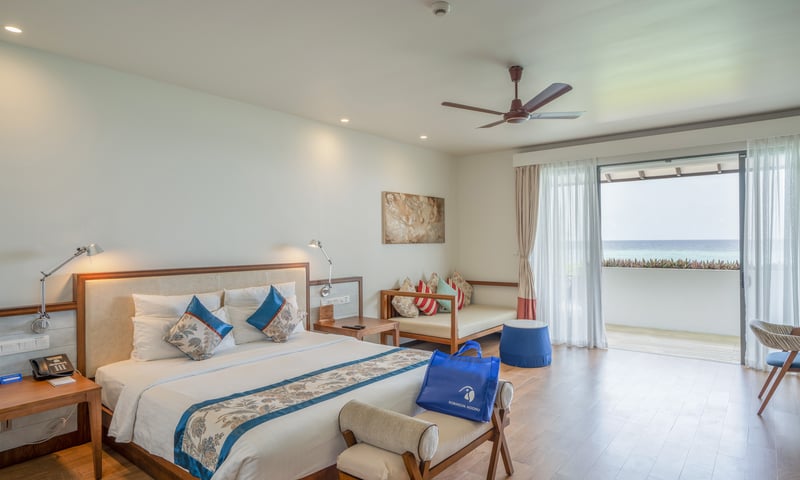 Admire the stunning views from your Classic Seaview room.