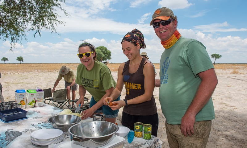 Enjoy a true safari experience in Savuti, Botswana.