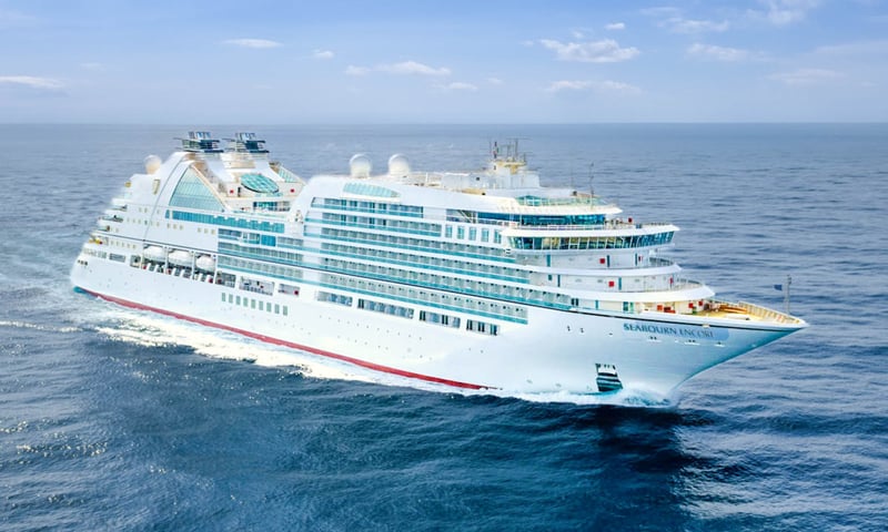 Sail aboard the Seabourn Encore.