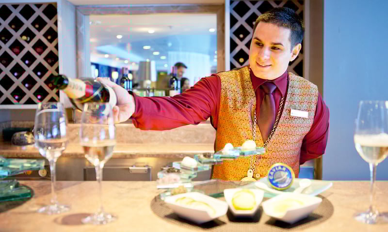 Enjoy the impressive service onboard Azamara Pursuit.