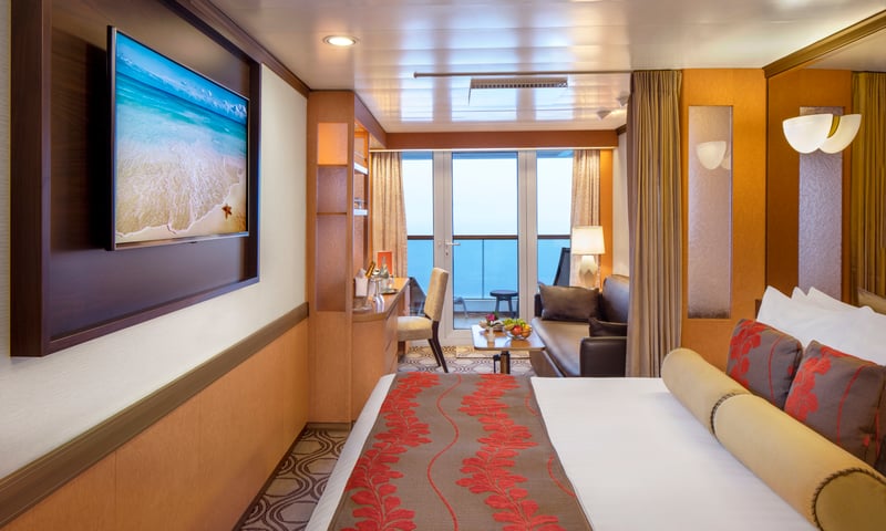 Upgrade to a Vista Suite aboard the Holland America ship.