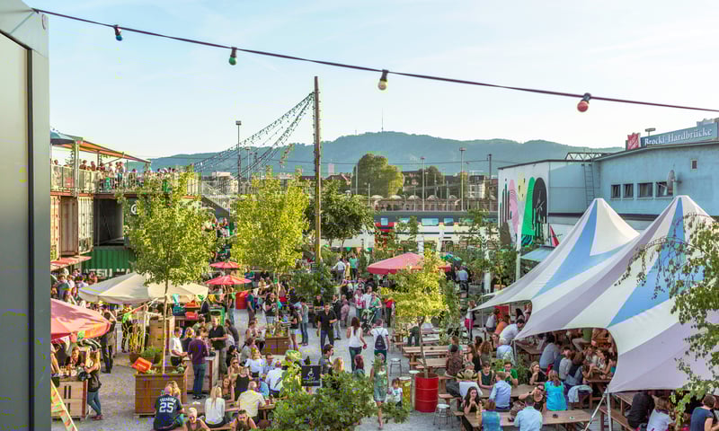 Enjoy the lively culinary scene in Zurich, Switzerland.