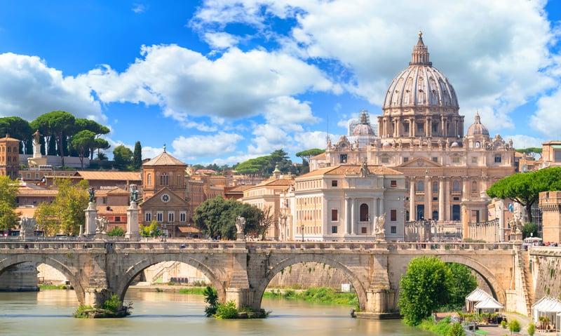 See St Peter's Basilica in Rome, Italy.