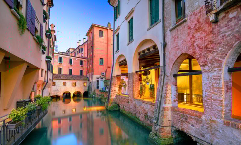 Escape to the historical center of Treviso, Austria.