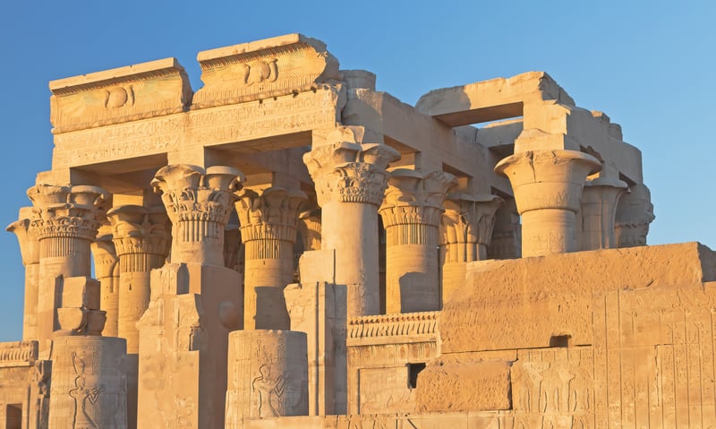 Visit the Temple of Kom Ombo in Aswan, Egypt.