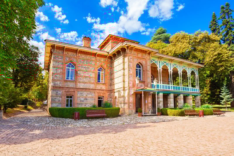 Explore the Tsinandali village in Georgia.