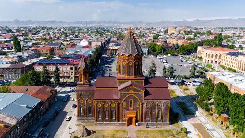 Gyumri,  is the second-largest city in Armenia.