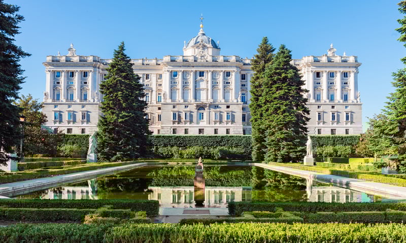 See the Royal Palace during your guided tour of Madrid, Spain.