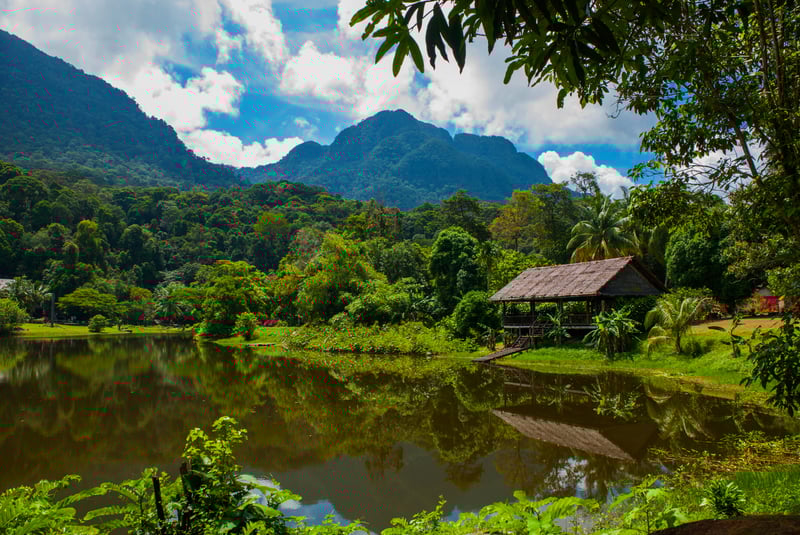 Be amazed at the Sarawak Cultural Village.