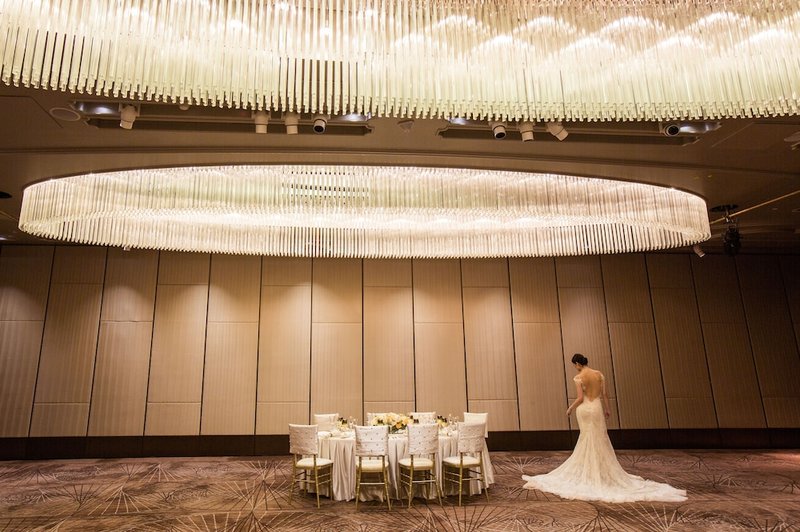 Indoor wedding