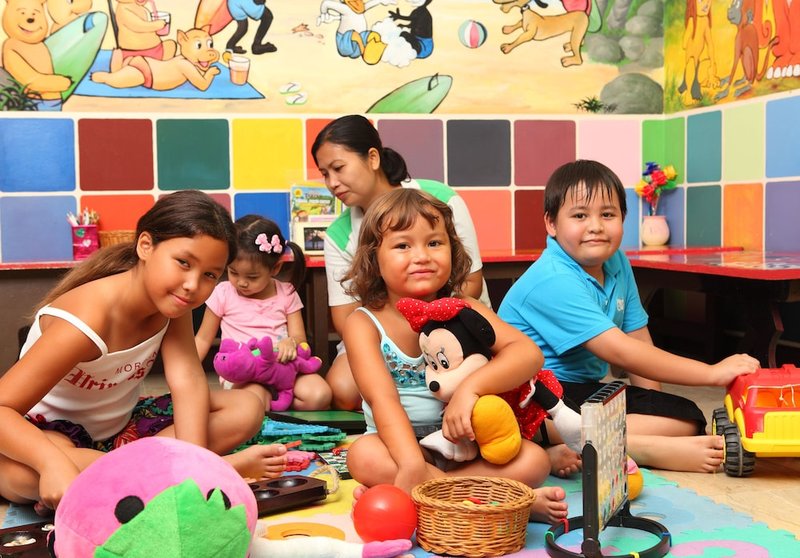 Children's play area - indoor