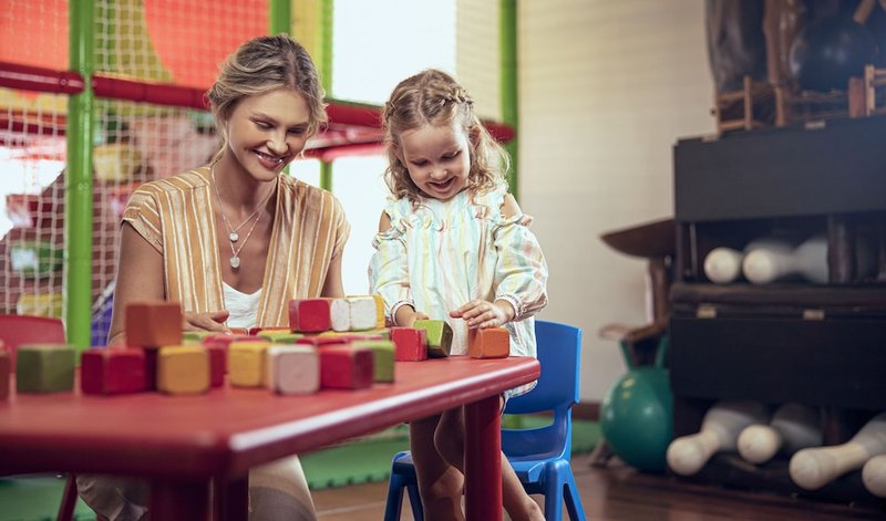 Children's play area - indoor