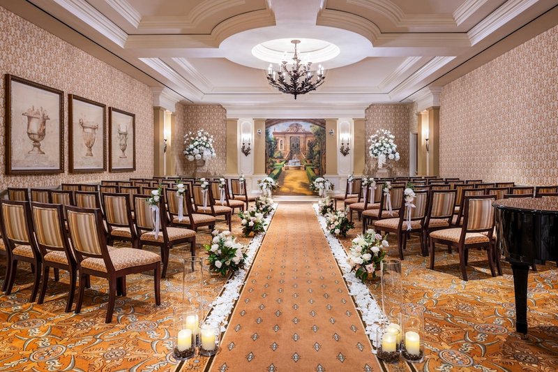 Indoor wedding