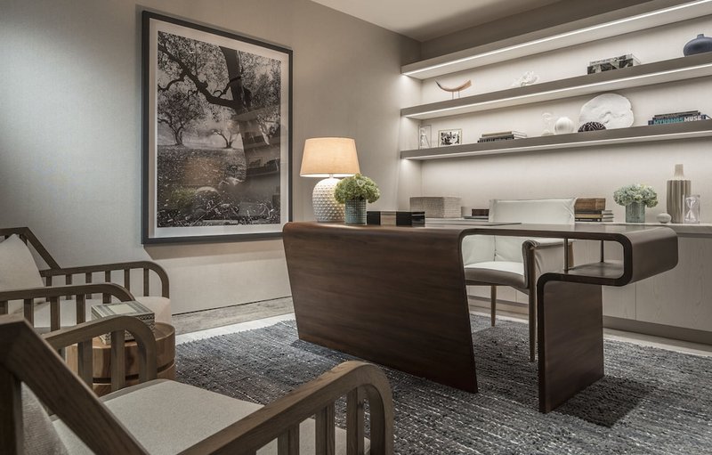 In-room business center