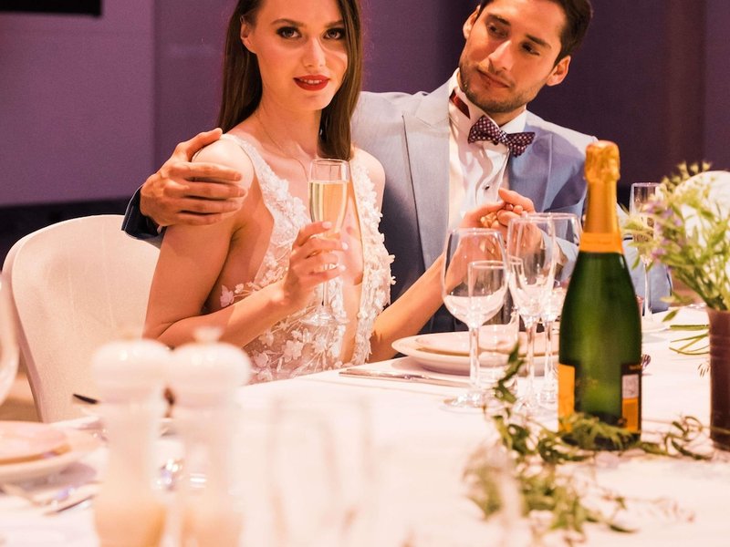 Indoor wedding