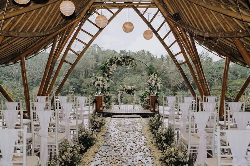 Indoor wedding