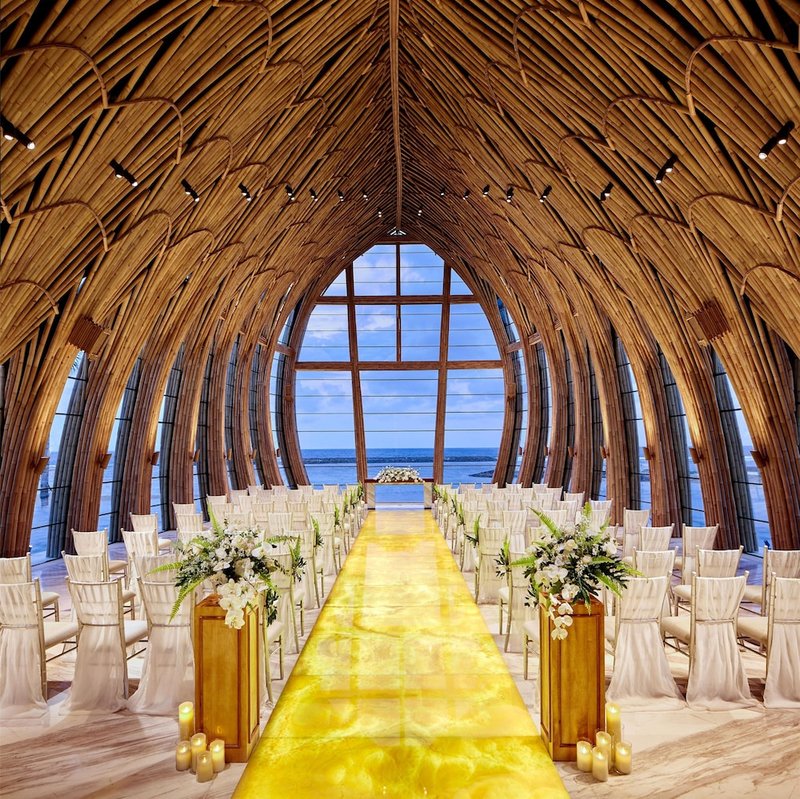 Indoor wedding