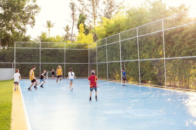 Children's play area - outdoor