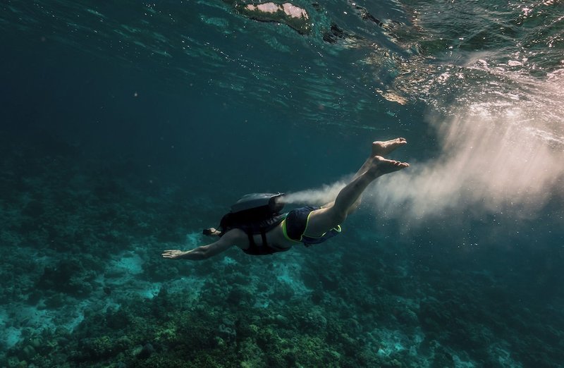Surfing/boogie boarding
