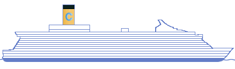 Deck plan for Costa Diadema