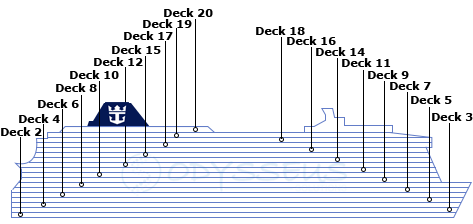 Deck plan for Hero of the Seas