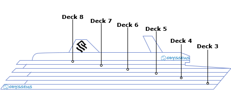 Deck plan for Silver Origin