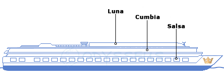 Deck plan for AmaMagdalena