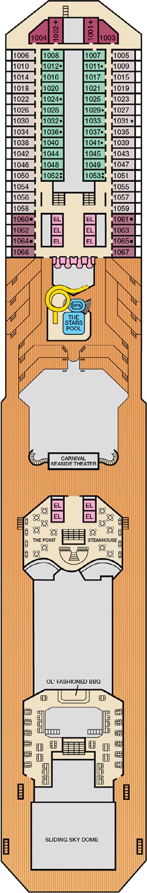 Deck 10 - Panorama Plan