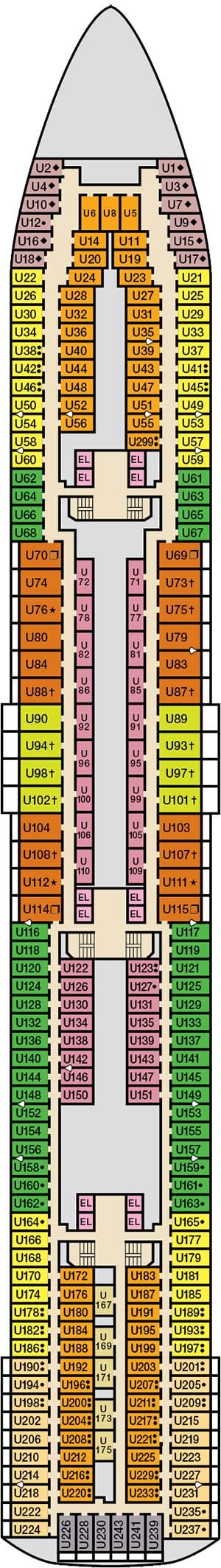 Deck 6 - Upper Plan