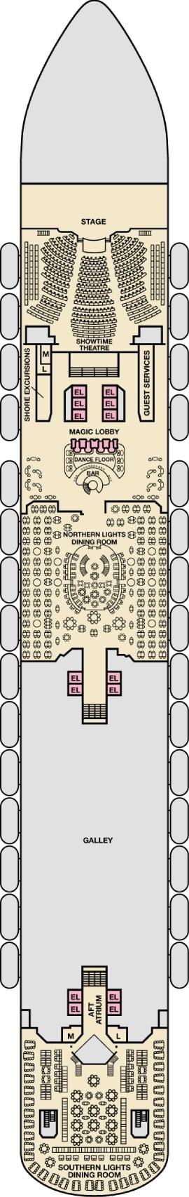 Deck 3 - Lobby  Plan