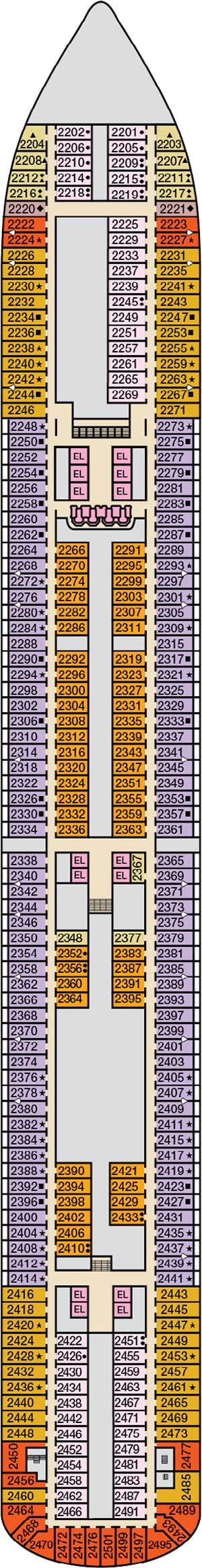 Deck 2 - Main Plan