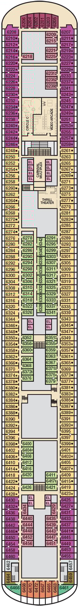 Deck 6 Plan
