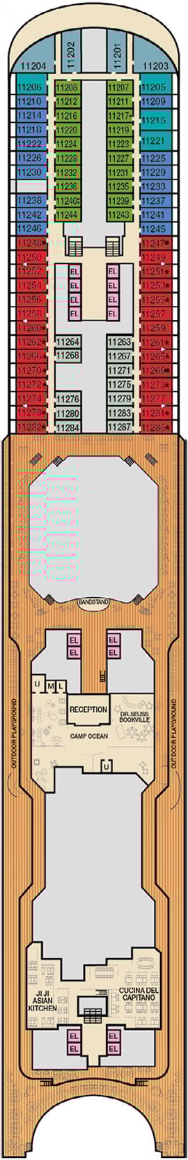 Deck 11 Plan