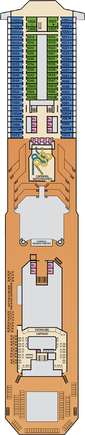 Deck 10 - Panorama Plan