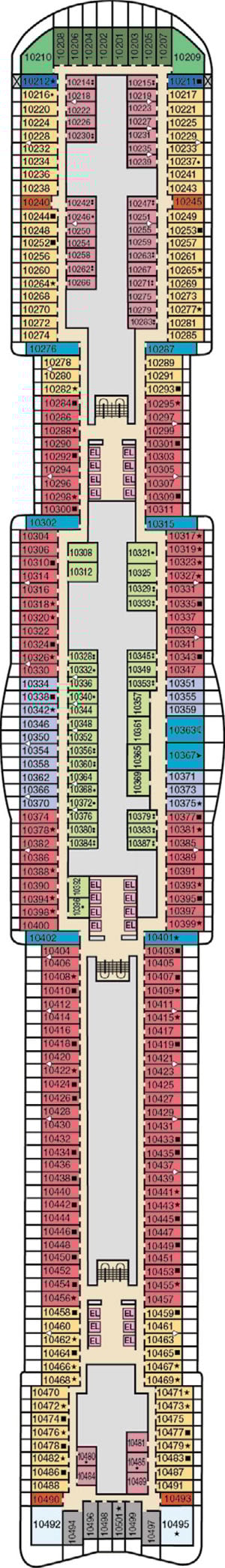 Deck 10 Plan