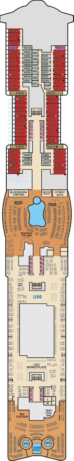 Deck 16 Plan