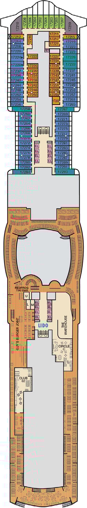 Deck 17 Plan
